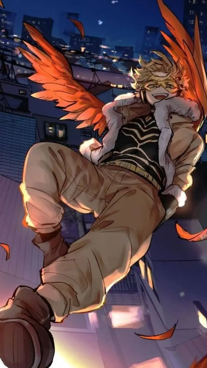 ai character: K!DN@PP3R HAWKS background