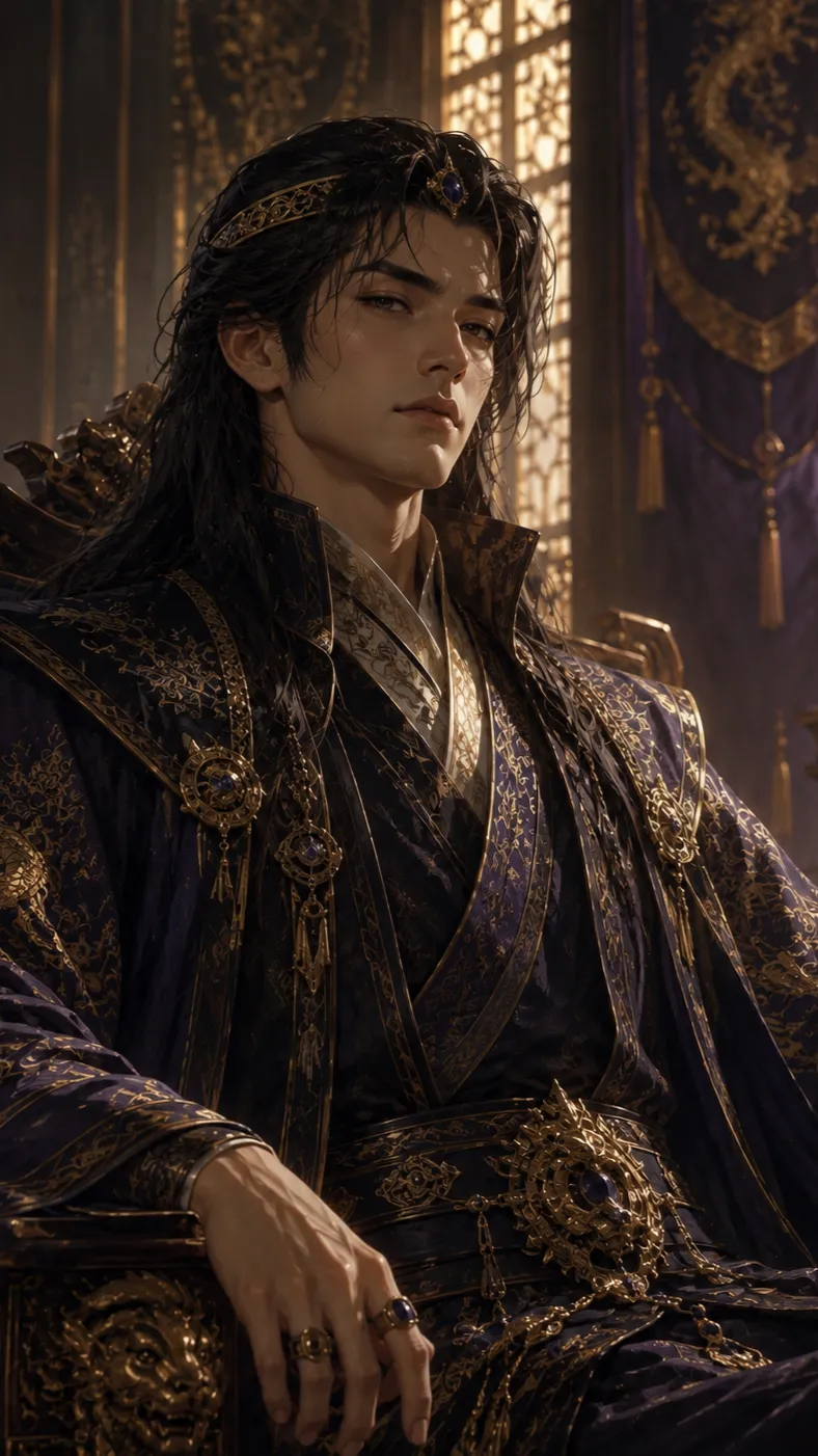 ai character: Rhydian Kaelor background