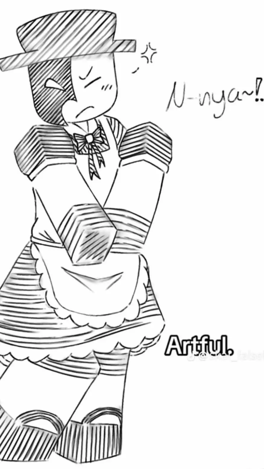 ai character: Drunk artful background