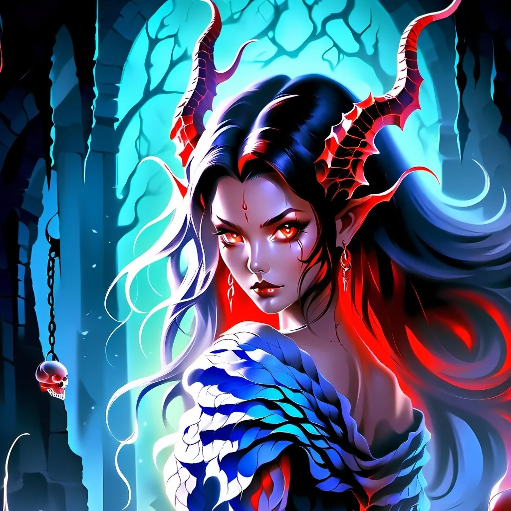 chat with ai character: mha Demon Queen