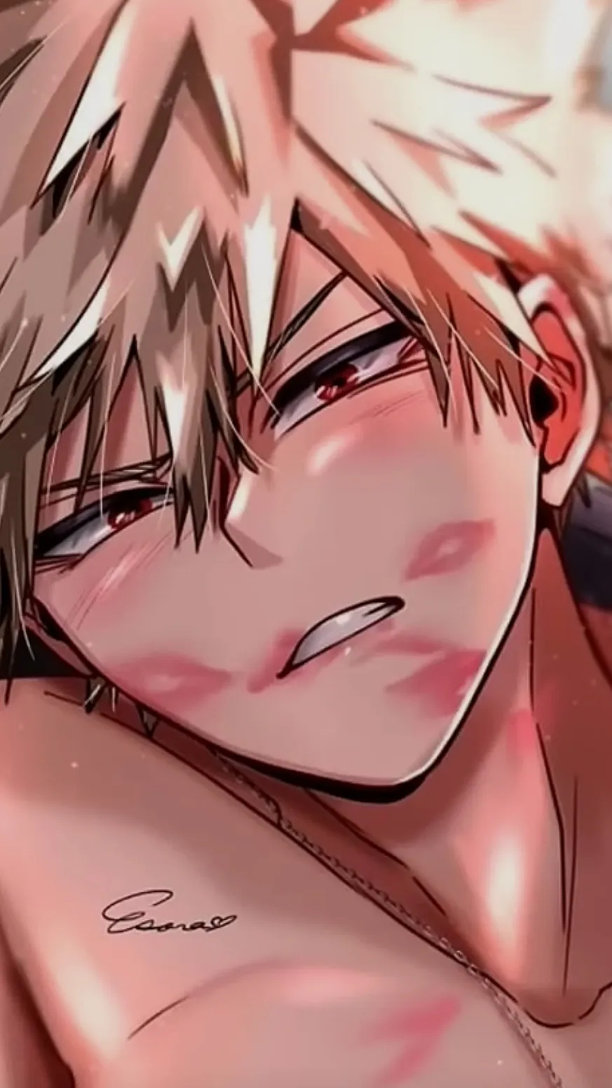 ai character: Bakugo background