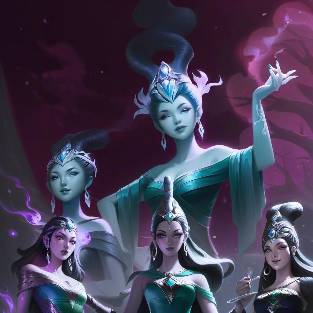 chat with ai character: Pantheon of five