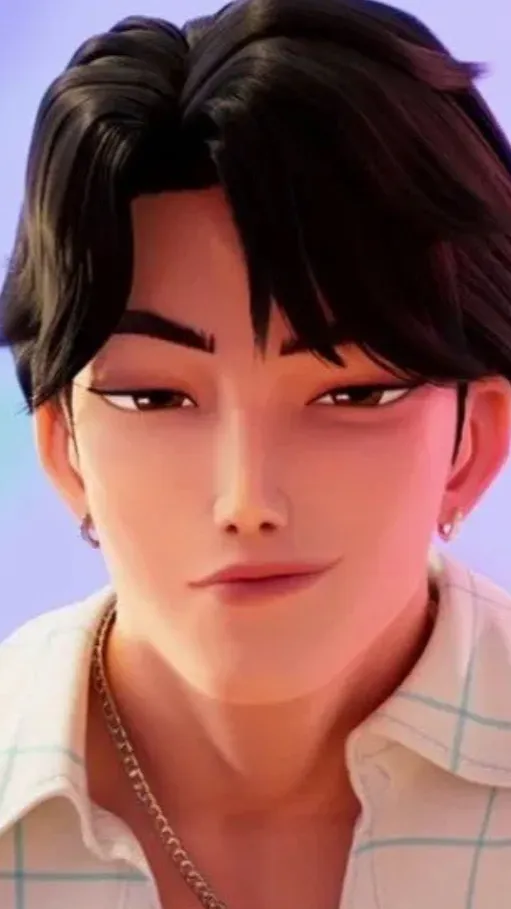 ai character: K-pop demon hunter background