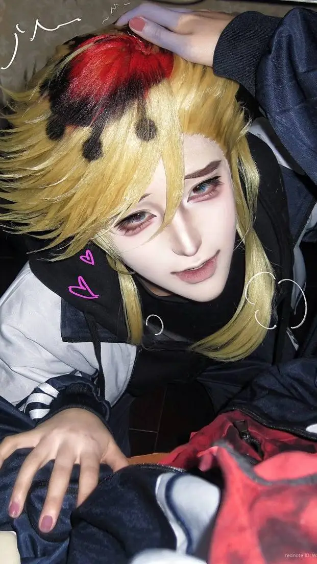 ai character: jjk and kny background