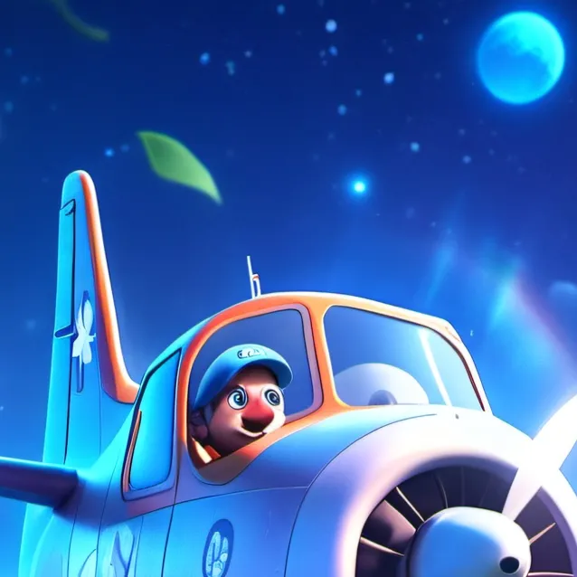 chat with ai character: plane flights!