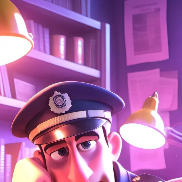 chat with ai character: Police station 