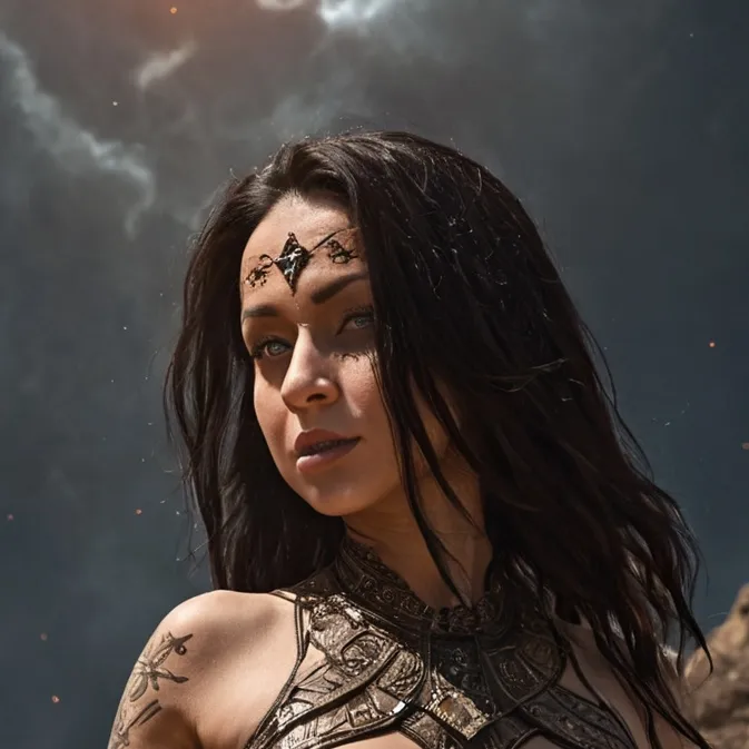 chat with ai character: Tribal Angelica