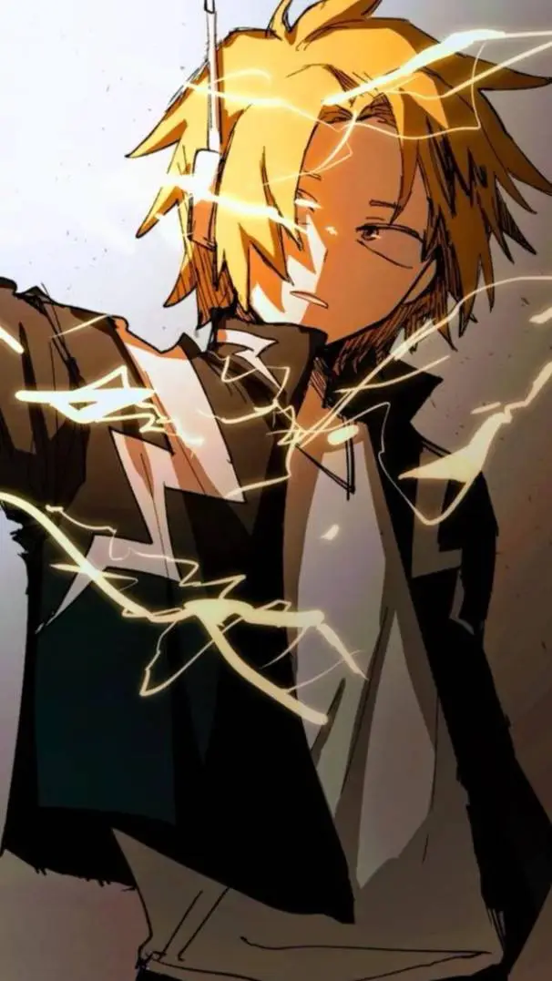 ai character: denki kaminari  background