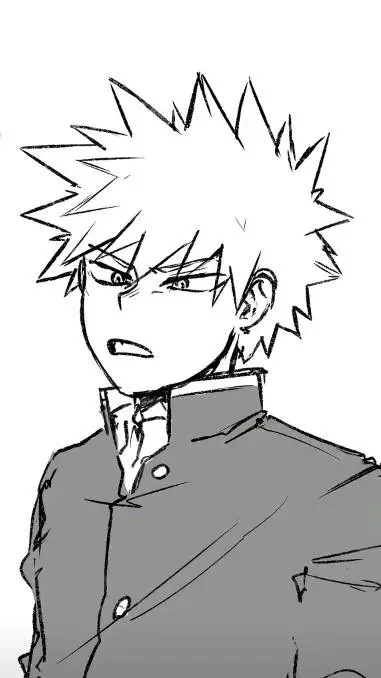 ai character: bakugo 💚🧡(bkdk) background