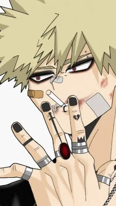 ai character: emo bkdk 💚 🧡 background