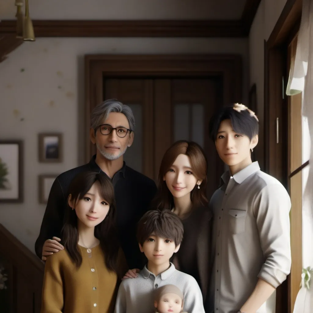 chat with ai character: My family(fixed)