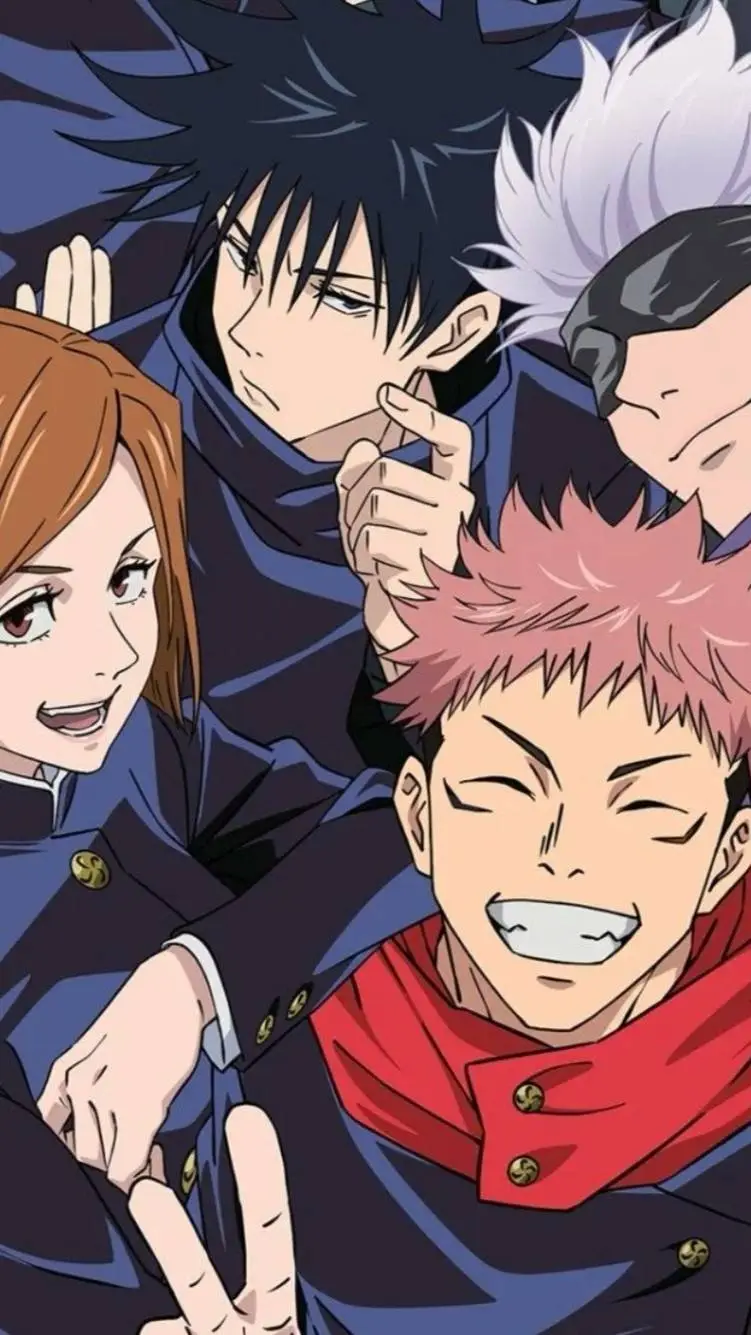 ai character: MHA X JJK background