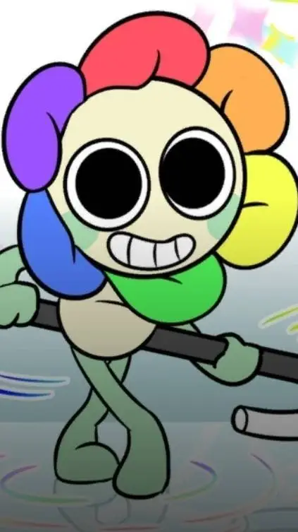 ai character: • Dandy's World! • background