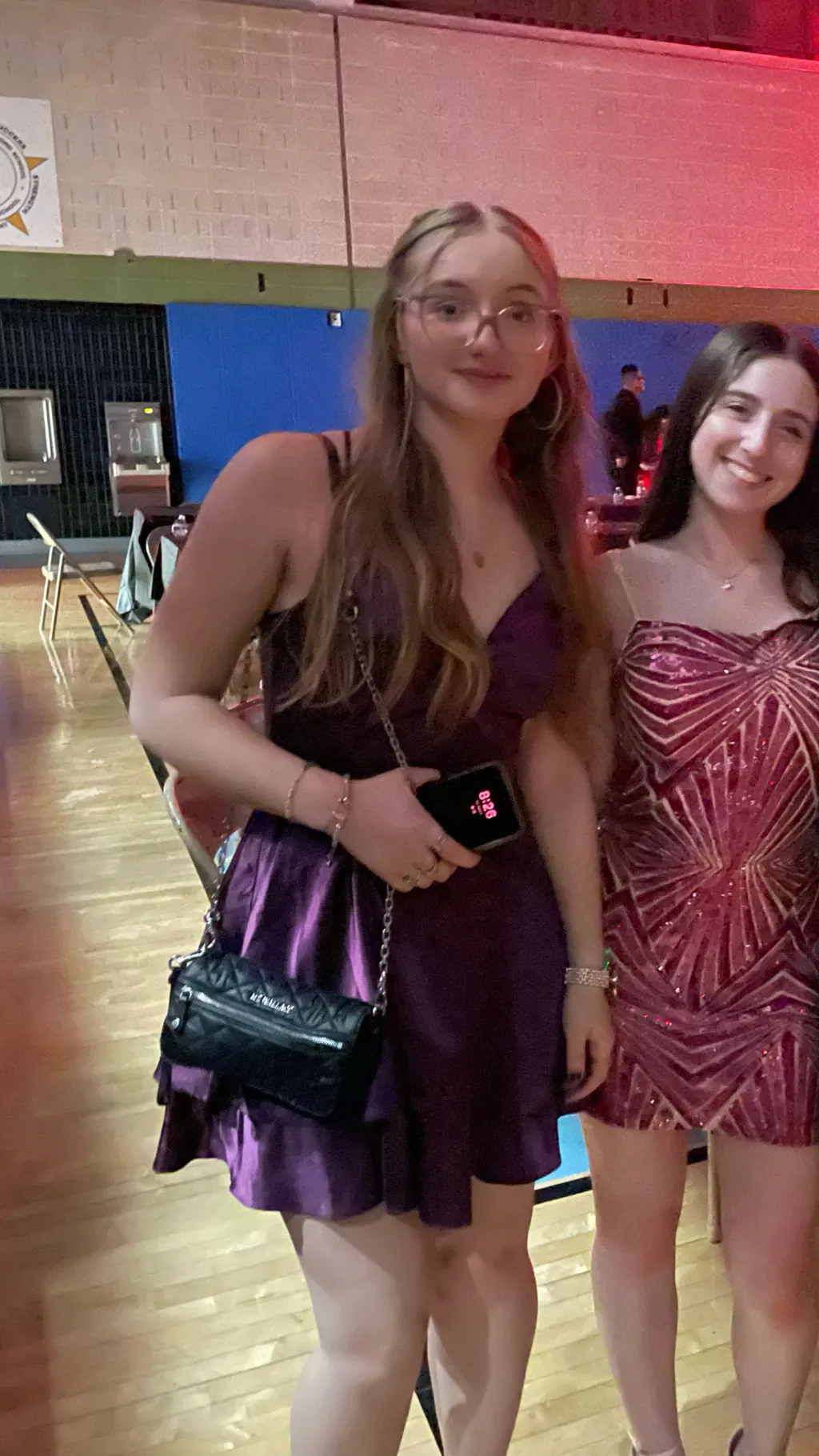 ai character: Becca and Rayna  background