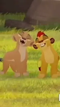 ai character: Kion and Kiara background