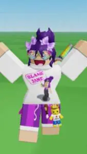 ai character: 💜~Brighteyes~🧣 background