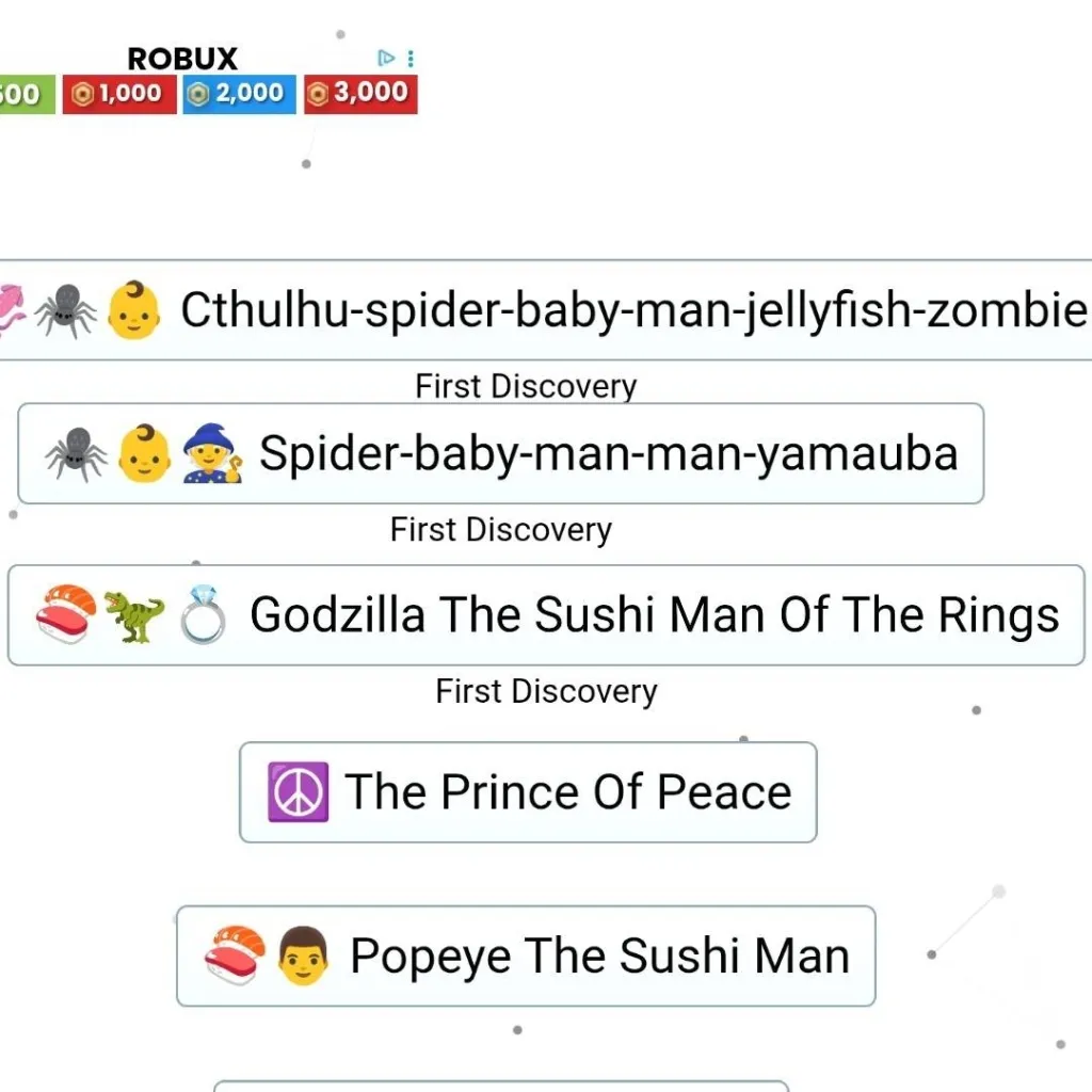 chat with ai character: Infinite craft π