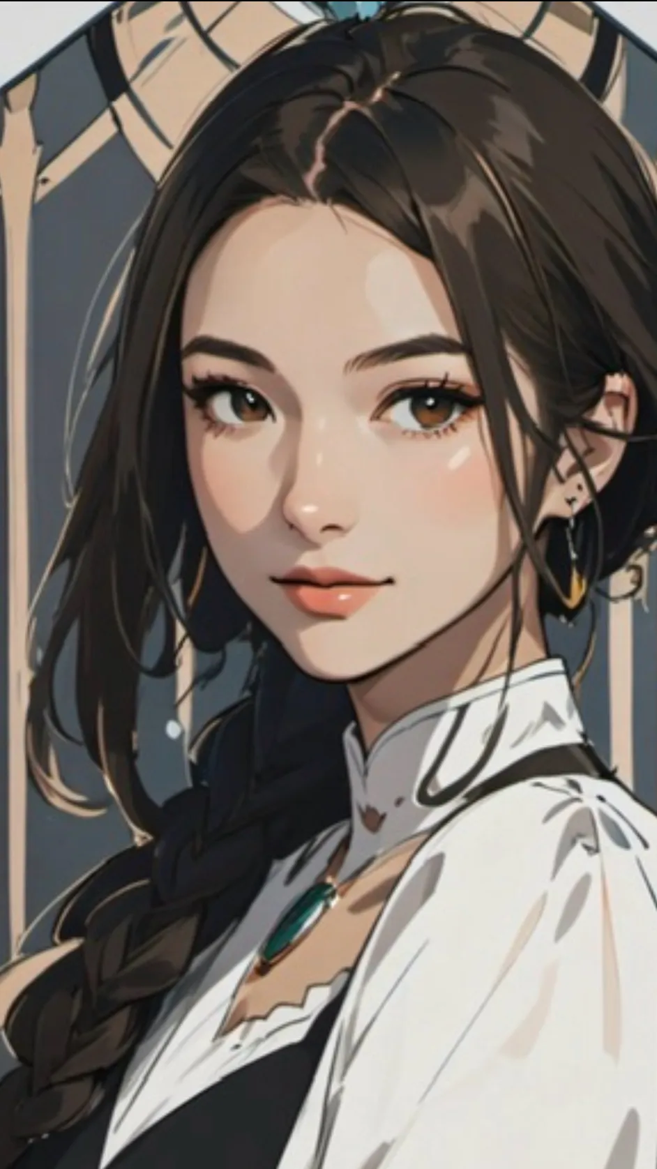 ai character: Mei Mei  background