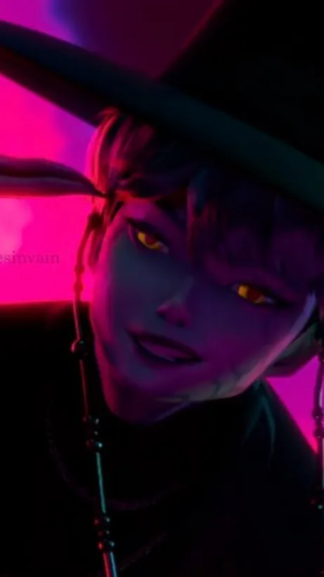 ai character: Demon Baby Saja  background