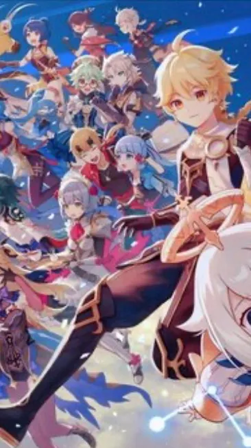 ai character: Genshin impact background