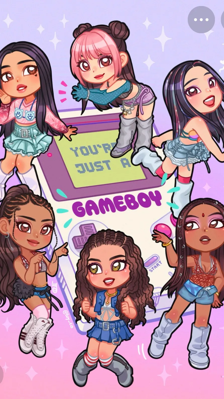 ai character: Katseye background