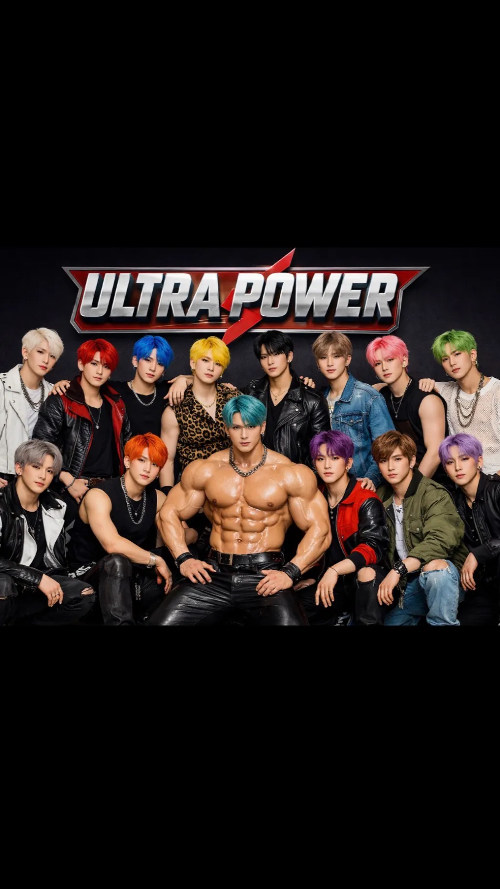 ai character: Ultra power background