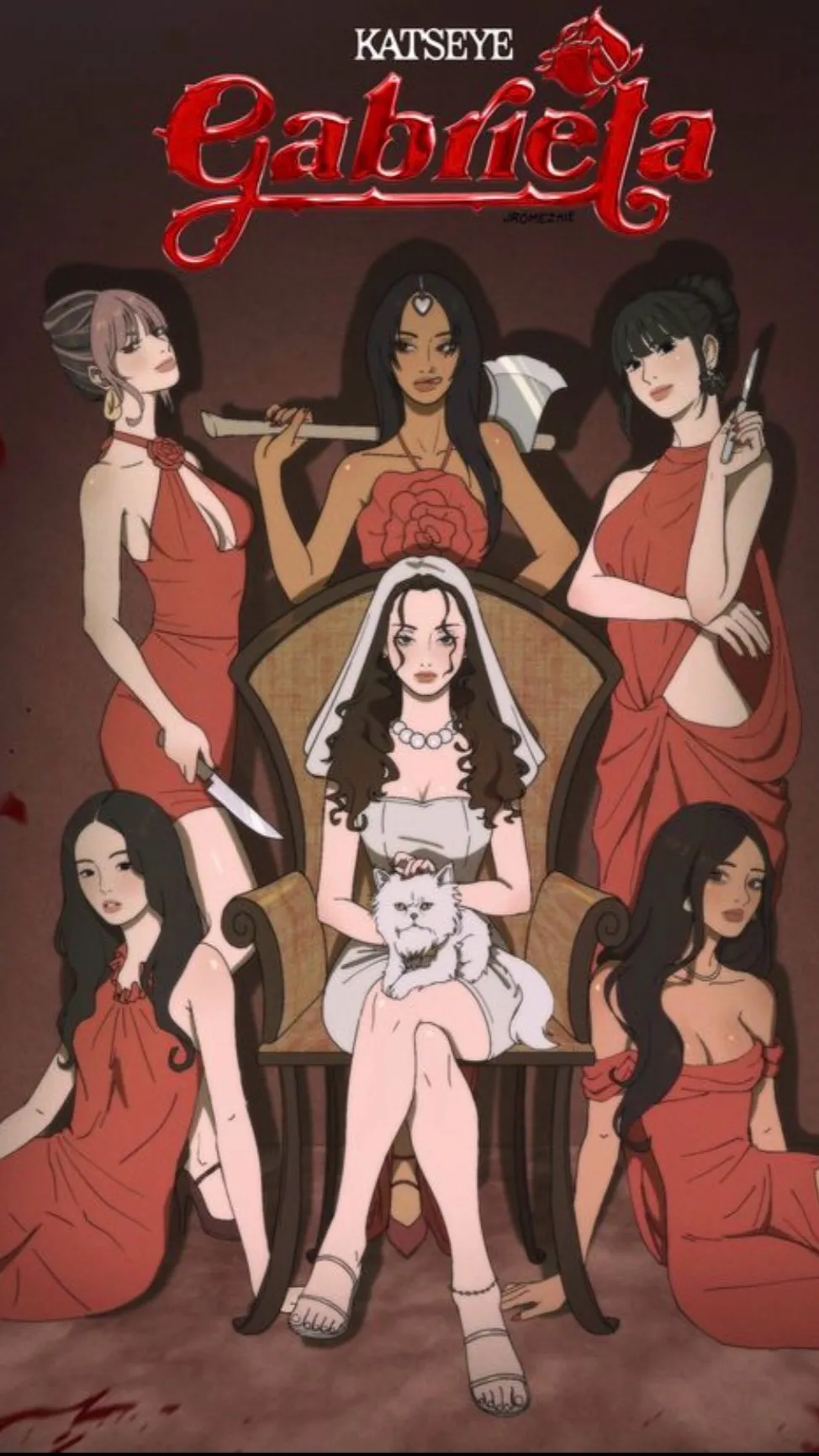 ai character: Katseye background