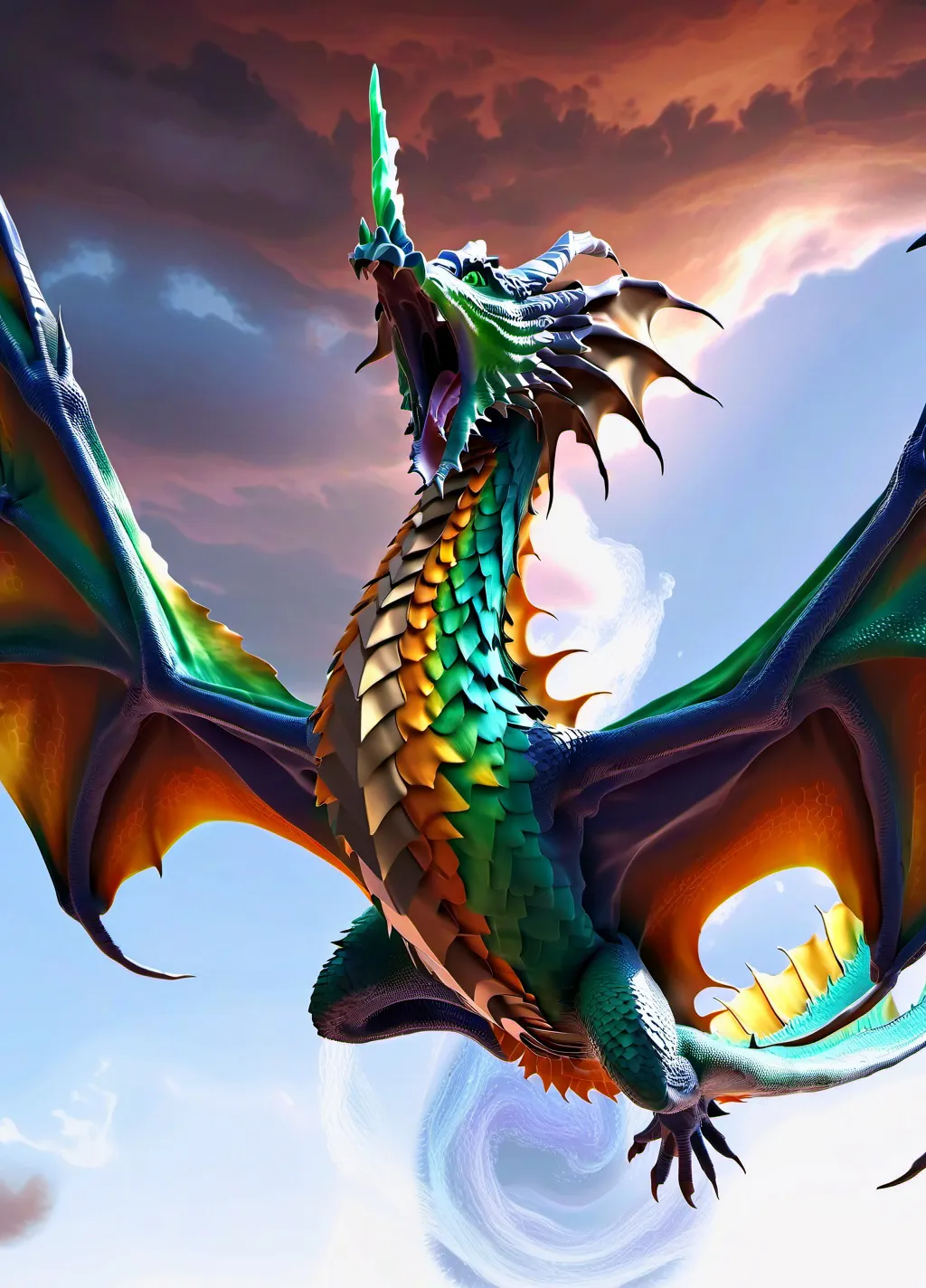 chat with ai character: Dragon