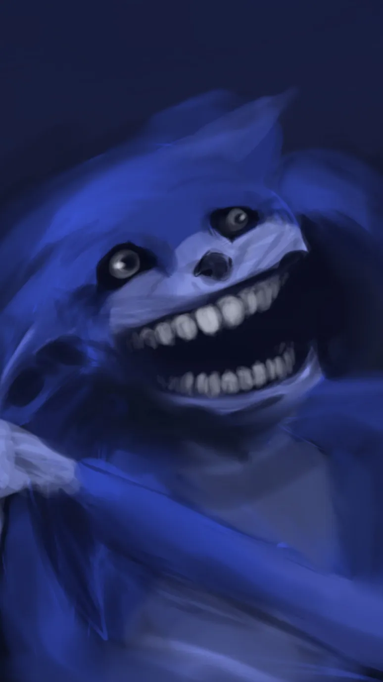 ai character: Sonic.EXETheFlood background