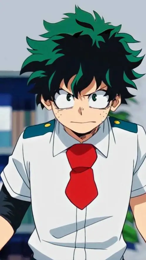 ai character: Mad Deku😰 background