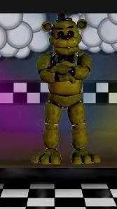 ai character: golden Freddy background