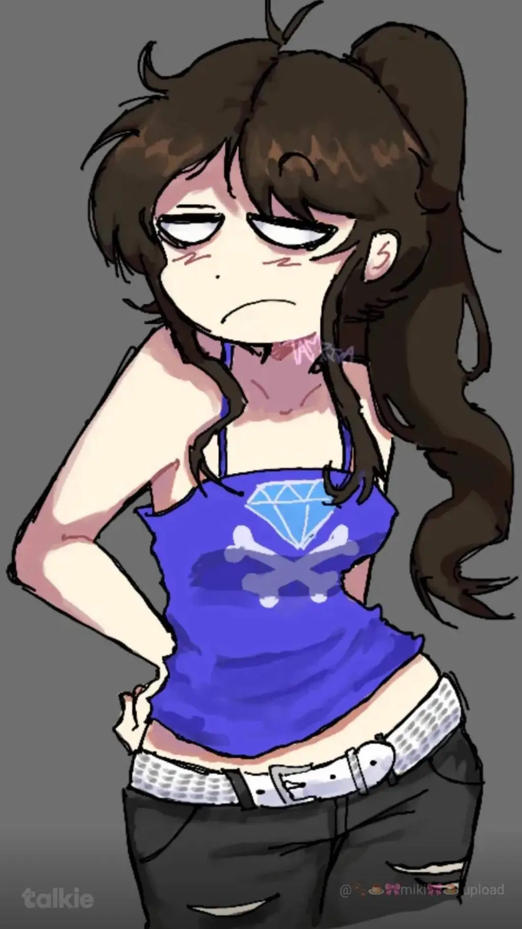 ai character:  school background