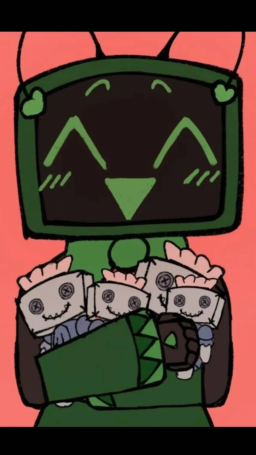 ai character: sad vee Dw background