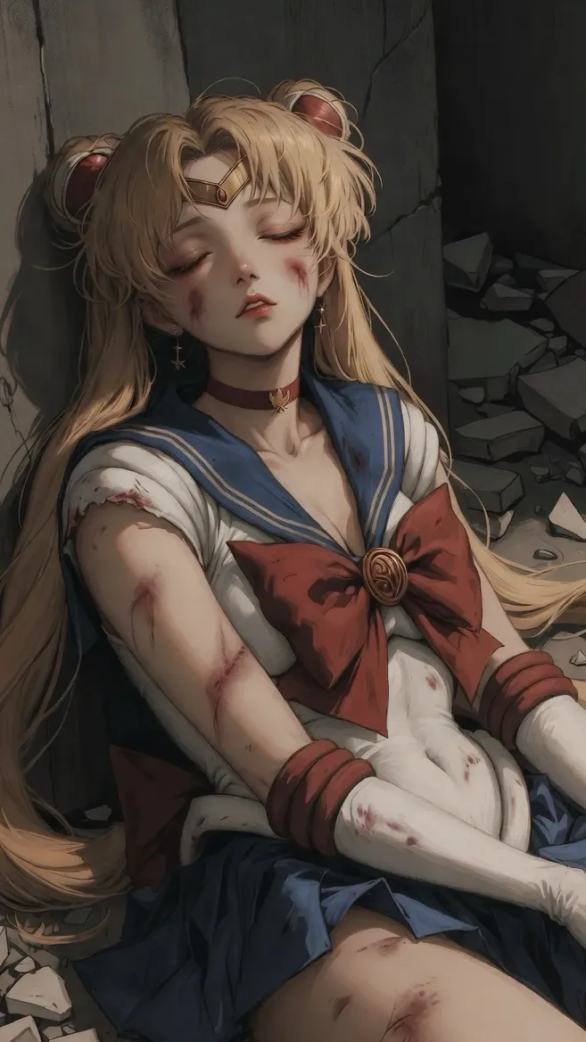 ai character: Sailor moon background