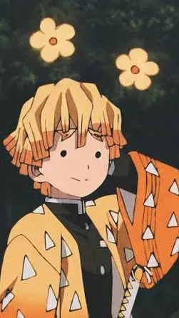 ai character: Zenitsu Agatsuma background