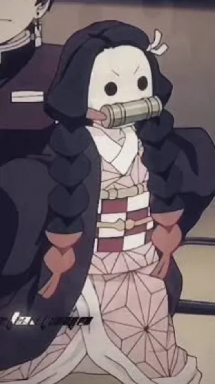 ai character: Nezuko Kamado background