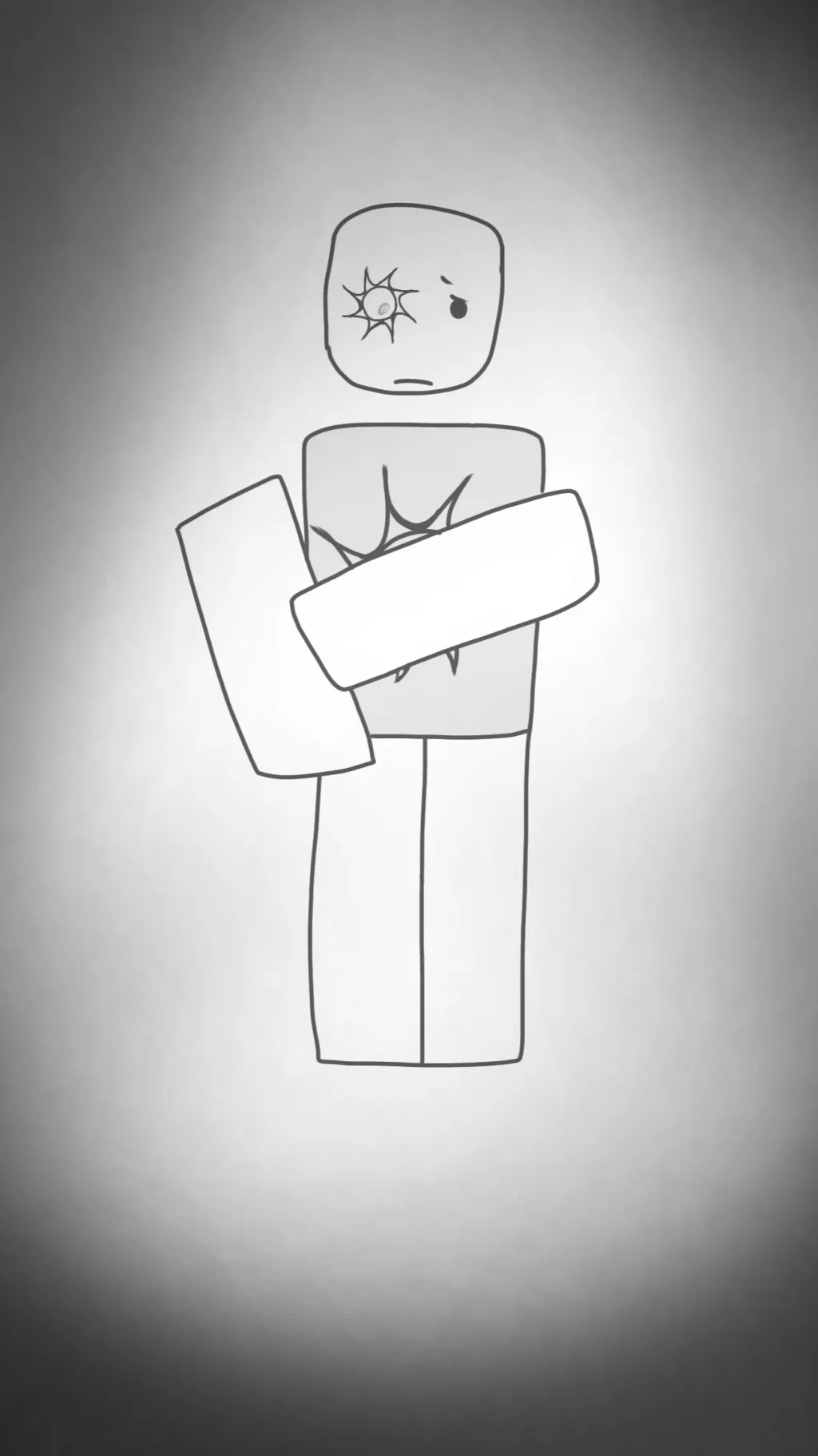 ai character: YIPPI BROKEN SPAWN background