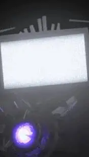 ai character: titan tv man background