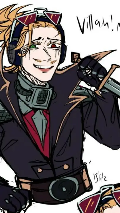 ai character: mic villain  background