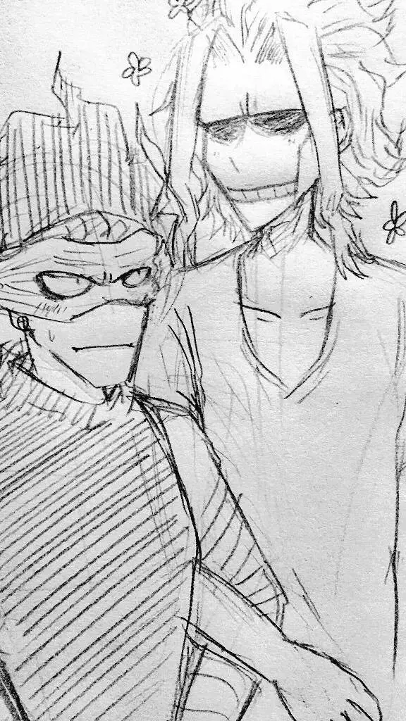 ai character: stain x all might background