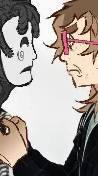 ai character: 7n7noli college au background