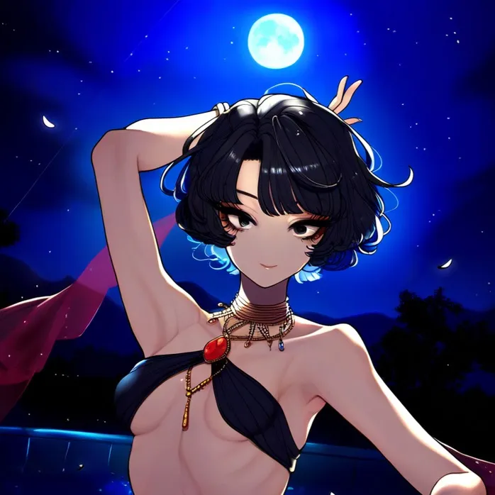 chat with ai character: Starving dancer 