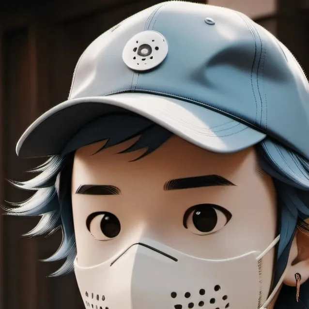 chat with ai character: mask guy 