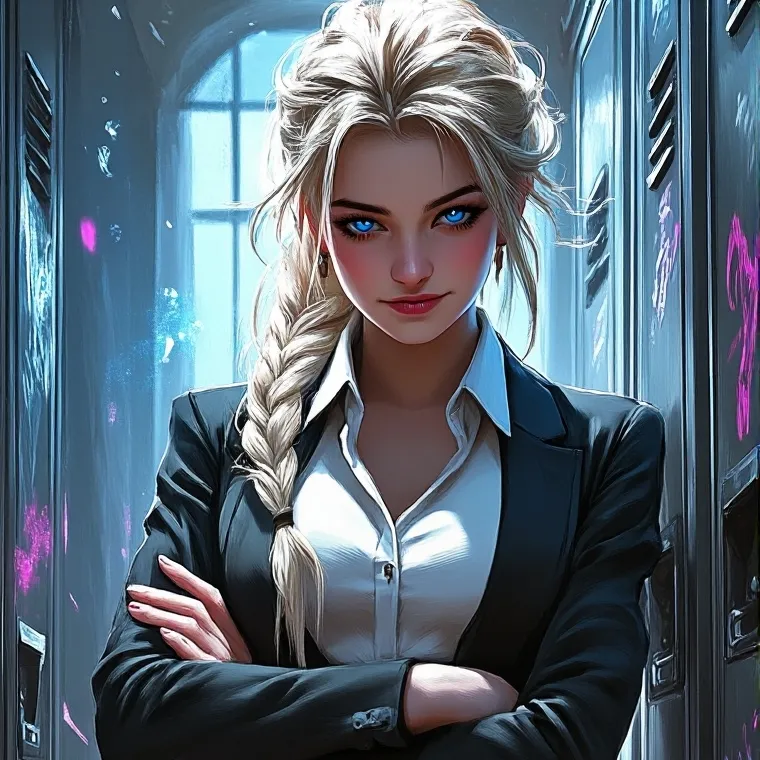 chat with ai character: Elsa (bully)