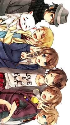 ai character: Friend group  background
