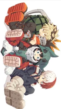 ai character: MHA Dads background