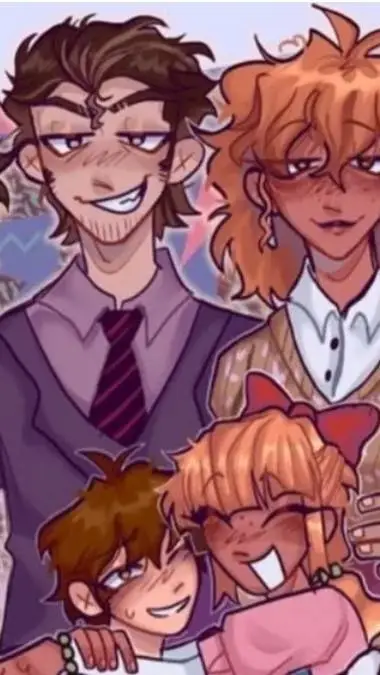 ai character: ~afton family~ background