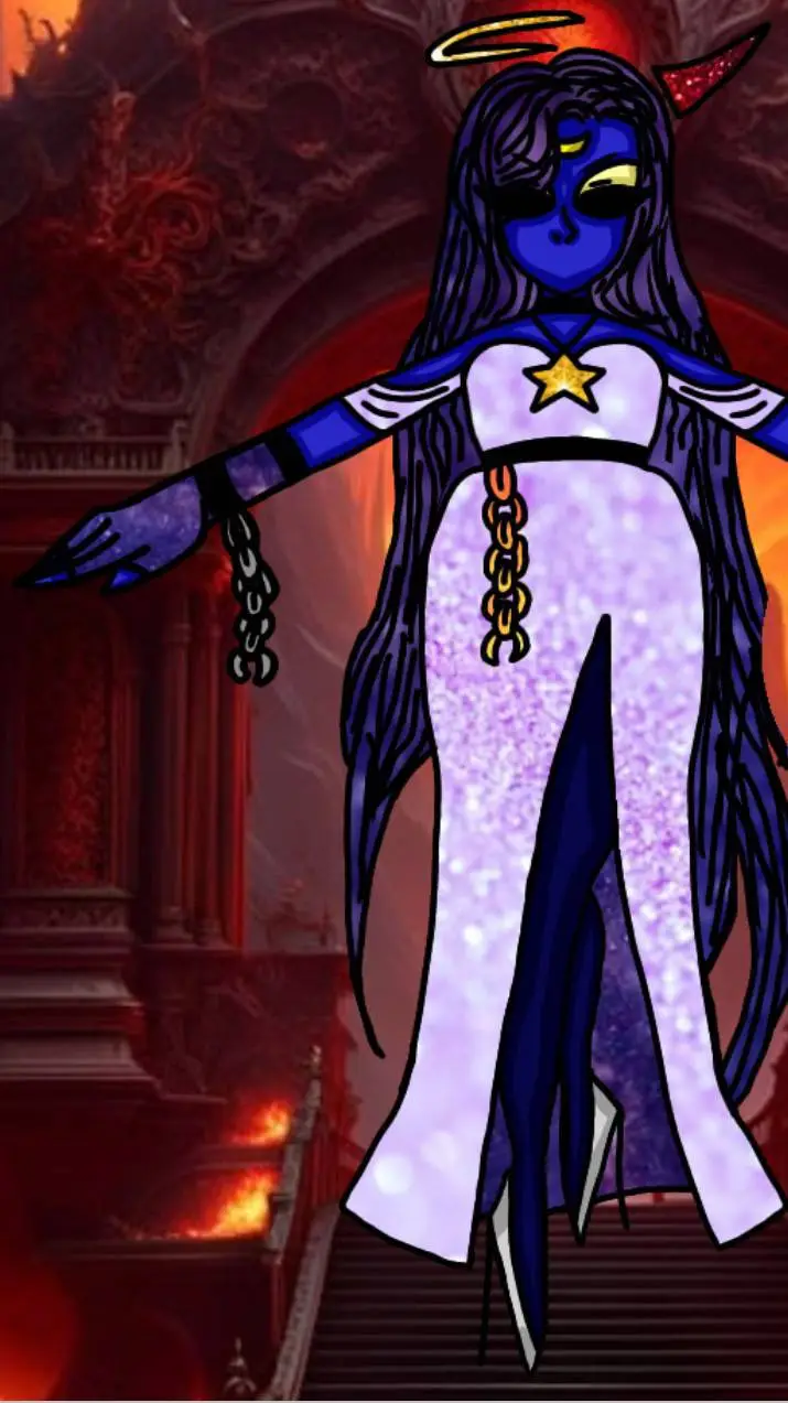 ai character: Hazbin Hotel background