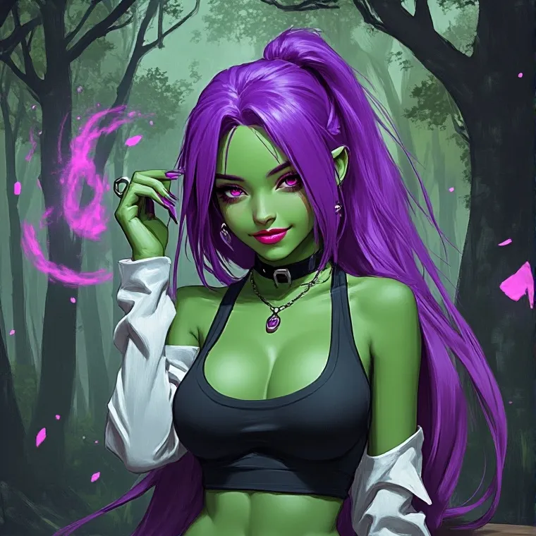 chat with ai character: Hermica 