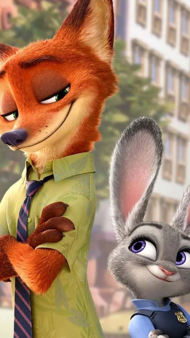 ai character: Zootopia background